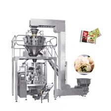 China Automatic frozen dumpling packing machine with multi head weighing manufacturer