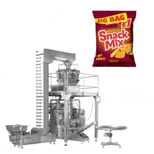 porcelana Precio automático de la máquina envasadora de alimentos con mezcla de snacks fabricante