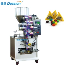 China Chocolade Verpakkingsmachine Met Driehoek Zakken Fabriek fabrikant