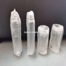China Máquina de embalagem de manga de garrafa de vidro de copo de marca Dession para filme POF fabricante