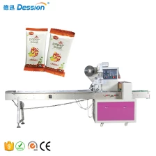 China Kussen Type Bag Candy Chikki Bar Verpakkingsmachine fabrikant