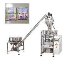 Китай Автоматическая упаковочная машина для сухого молока 1 кг в полиэтиленовый пакет производителя