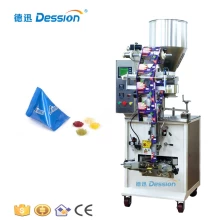 China Driehoek verpakkingsmachine voor Jelly Beans met vullen en sluitmachine fabrikant