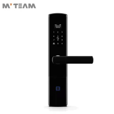 China Electronic Keyless Door Lock Touch Screen Keypad Fingerprint Door Access for House Home Office Security manufacturer
