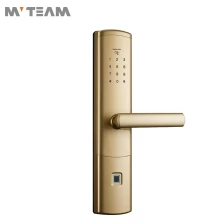 China Phone Controlled Door Locks Digital WiFi Bluetooth Smart door lock With TTLOCK APP For Home Airbnb Apartment 5 Star Hotel manufacturer