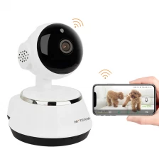 porcelana Cámara para mascotas con WiFi Monitor para perros de interior Cámara de seguridad para el hogar con seguimiento humano fabricante