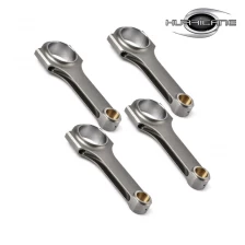 China Forged H beam Honda Prelude H22 connecting rods set, 22mm pin hole manufacturer