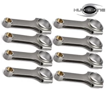 China Set of 8 H-beam CHEVY/GM SBC 6.125" connecting rods,2.225 BE bore manufacturer
