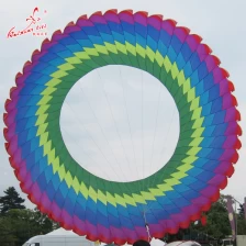 China 10m colorful ring kite for sale manufacturer
