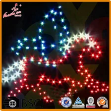 China 2018 new Designs Factory Price Beautiful Custom led light Kite For Promotion manufacturer