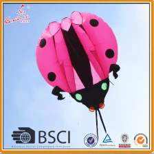 China 5 SQM ladybug pilot kite from the kite factory manufacturer