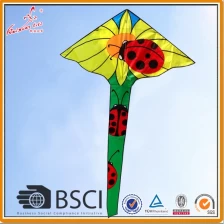 China Good flying ladybug delta kite for children manufacturer