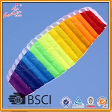 China Large rainbow power kite from kaixuan kite factory manufacturer