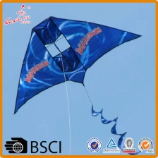China logo printing triangle kite for advertising delta kite manufacturer
