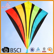 China promotional gifts high quality rainbow diamond kite from the kite factory manufacturer