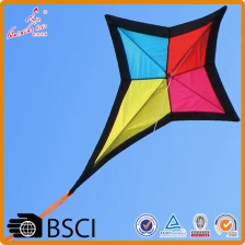 China the best selling colorful diamond kite for kids manufacturer