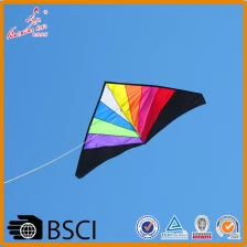 China wholesale weifang delta rainbow kite from the kite factory manufacturer