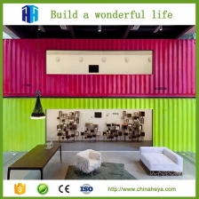 China Reka Bentuk Moden Rumah Kontainer Penghantaran 20Ft / 40Ft pengilang