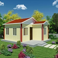 China HY-P02 China Fornecimento direto da fábrica Projeto da casa para desmontagem 49 m2, 2 quartos, 1 toliet fabricante