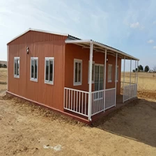 China HY-P11 China econômica flat pack house para viver 109 m2, 2 quartos, 1 toliet fabricante