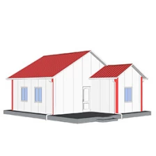 China Heya-2B01-A Casa de painéis sanduíche com 2 quartos na China mais vendida fábrica de construção pré-fabricada fabricante