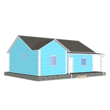 China Heya-2B06-B China moderno projeto da casa do painel de sanduíche de 2 quartos para crianças fabricante