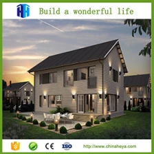 China Hurricane proof structural design of prefab small houses and steel structure villa manufacturer