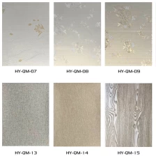 porcelana Revestimiento de pared de PVC interior barato de suministro de fábrica de China fabricante