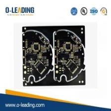China Black soldermask Printed circuit board,Immersion Gold manufacturer