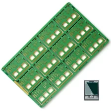 China Hoge TG180 FR-4 Circuit HDI PCB 94V0 Board met Rohs 8L Multilayer met Gold plating en stap plat fabrikant