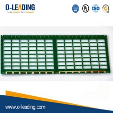 Chine Carte PCB de machine de contrôle numérique, carte PCB rigide 2 couches avec l'épaisseur mince de panneau 0.2mm fabricant