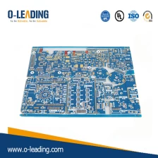 China Voeding hoofdprintplaat met blauw soldeermasker fabrikant