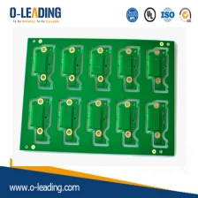 중국 얇은 FR4 소재 엄밀한 PCB 제조업체, 얇은 보드 두께 0.35mm, 표면 침수 금으로 완료 제조업체