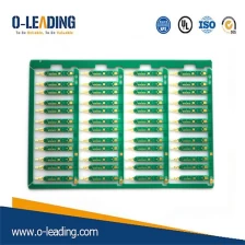 China complex profile printed circuit board with CNC manufacturer