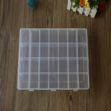 China 28 caixa de armazenamento de plástico transparente, caixas de componentes BEST-R659 fabricante