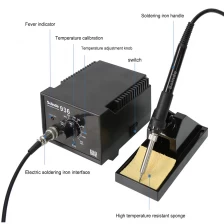 China Solnde-936 Precise temperature control, fast heating 60W24V anti-static constant temperature soldering station manufacturer