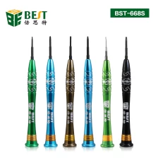 الصين BEST-668S الدقة 5 نقطة نجمة pentalobe مفك ل iphone1 / 7/7 وعاء / 8/8 وعاء / x مع المغناطيسي الصانع