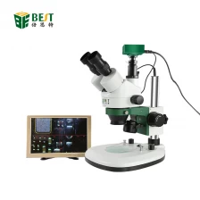 China Microscópio estereofónico video BEST-X6 de Trinocular 3D Digital com câmera fabricante