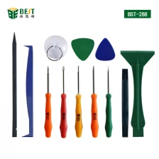 الصين BST-288 12 في 1 أدوات يدوية مجانية للعينات أدوات إزالة التشويش Pry open kit for iPhone iPad Mobile Phone الصانع