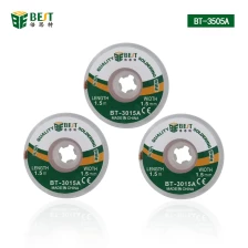 中国 BST-3015Aはんだ除去ブレードはんだリムーバーサッカーフラックス芯はんだ付けケーブルワイヤー修理ツール、独自の無洗浄フラックス付きFULI メーカー