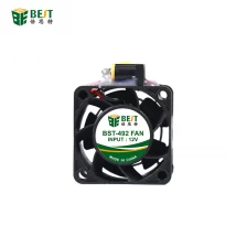 China Bestool 492 High Speed 6000rpm 1A 12V Mini Flow Cooling Fan for Cup Chipboard Glass Glue manufacturer