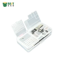 China BEST -W203 iPhone multi-function storage box LCD screen motherboard IC chip assembly screw manager container mobile phone repair tool manufacturer