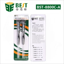 Китай Профессиональный поставщик мобильных телефонов Ремонт Инструмент Точная Отвертка BST-8800C- производителя