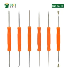 Cina Strumento di aiuti di saldatura Brush raschietto Knife Hook Fork Spike BST-SA-10 6pcs produttore