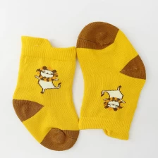 China Meias infantis de estilo animal, fábrica de meias de animais recém-nascidos baixos, fabricantes de meias de bebê personalizado fabricante