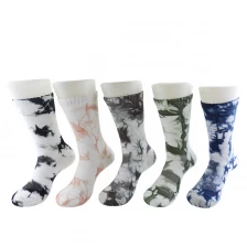 China China Peúgas de Tie-Dye à venda, China Tie-Tye Socks Fabricante, Imprimir Sock Fabricante fabricante