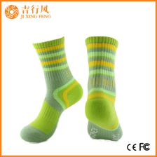 Κίνα μόδα πλεκτά αθλητική κάλτσα εξαγωγέας χονδρικής έθιμο μακρύ βαμβάκι αθλητικές κάλτσες κορδόνι κατασκευαστής