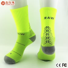 China fabricante de meias profissional na China, meias atacado terry profissional personalizado, feito de algodão e nylon fabricante