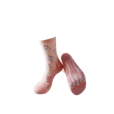 China Junger Mädchen-Mode-Socken, nette schöne 100% Baumwolle Sports Socken Hersteller Hersteller