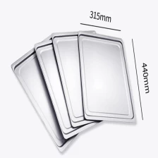China 17*13 inch Small baking sheet pan for bakery electric convection bread oven manufacturer